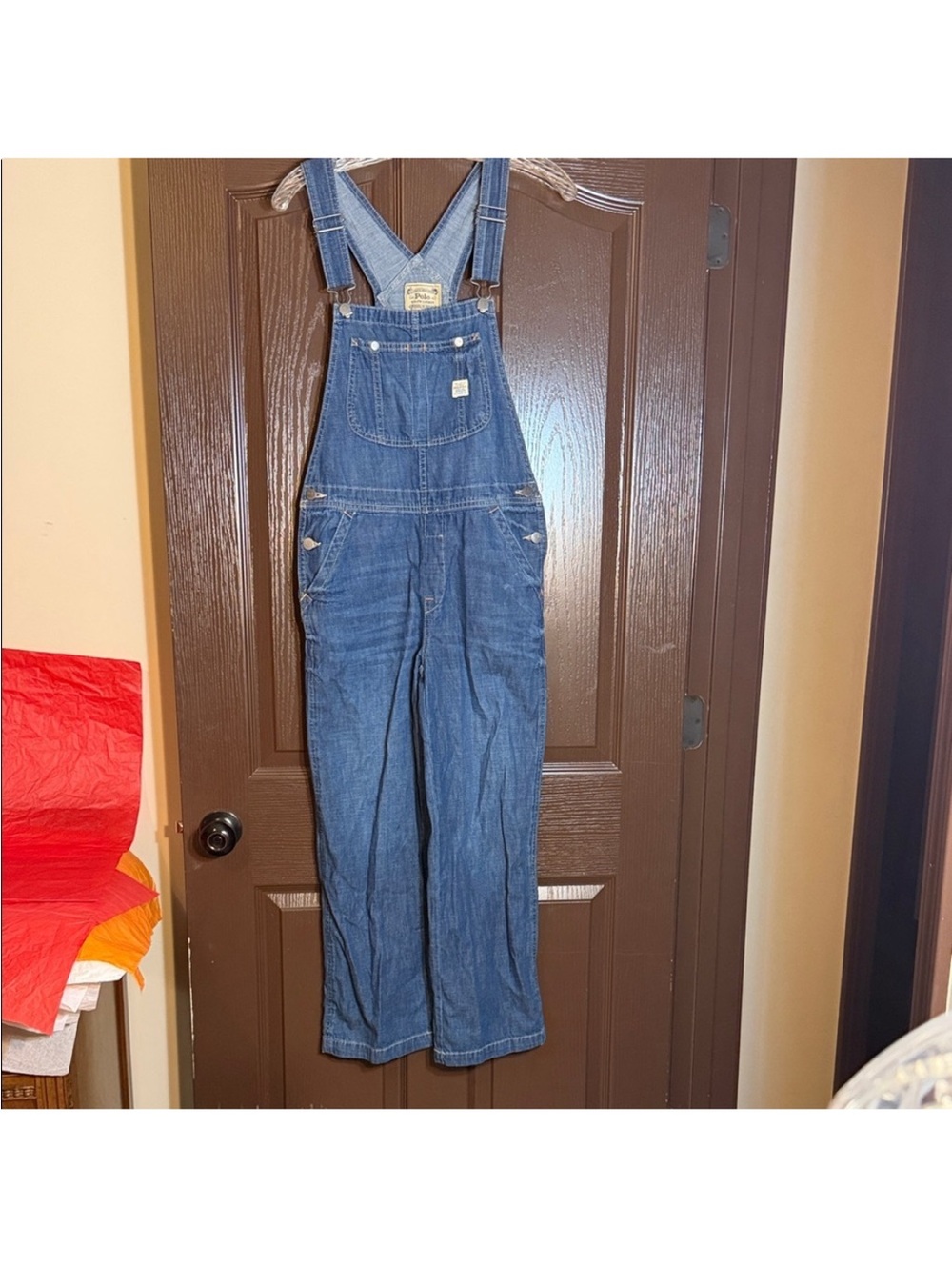 Polo by Ralph Lauren Blue Denim Girls Overalls
